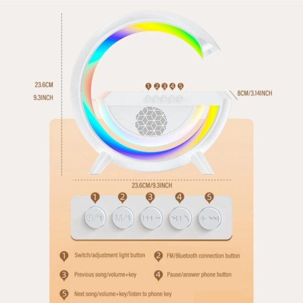 G-Shape Speaker Lamp - Image 4