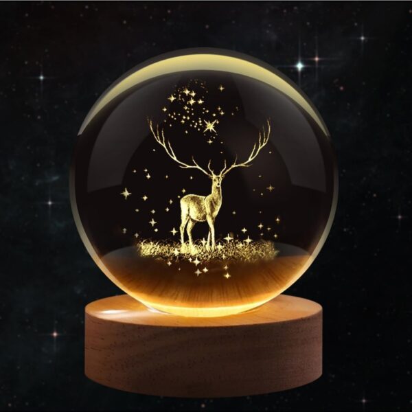 3D Crystal Ball Light