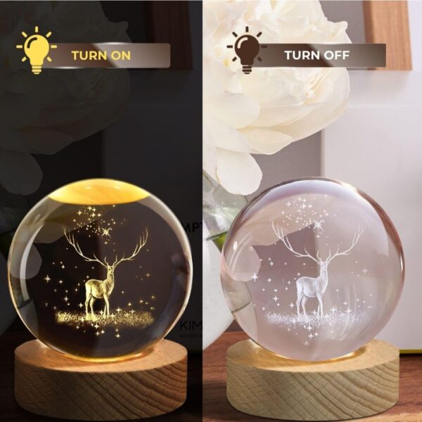 3D Crystal Ball Light - Image 7