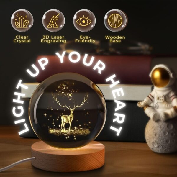 3D Crystal Ball Light - Image 9